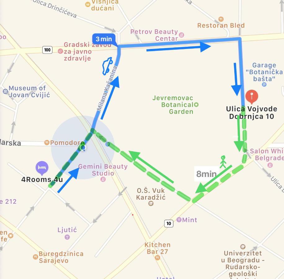 4Rooms 4U Belgrád Kültér fotó